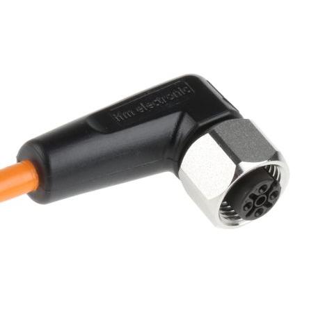 Kabel ovladače snímače, A: Vnitřní, A: M12 4, B: Bez koncovky, B: Vnitřní, 36V dc 5, IP65, IP67, IP68, IP69K, řada: