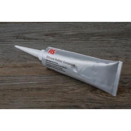 Těsnivo, forma: Pasta, Průhledné, Elektrické 100 g, Trubice, 180 °C, -60 °C, název: RS Silicone Rubber Compound RS PRO