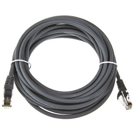 RS PRO Cat5e Ethernetové kabely, Šedá, Nízko dýmivý bezhalogenový, A: RJ45, 30V 5 m Vnější, B: RJ45 Vnější, typ pláště: