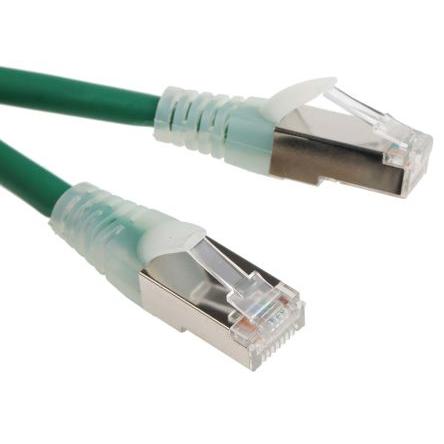 RS PRO Kat6 Ethernetové kabely, Zelená, Nízko dýmivý bezhalogenový, A: RJ45, 30V 0.5 m Vnější, B: RJ45 Vnější, typ