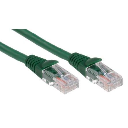 RS PRO Cat5e Ethernetové kabely, Zelená, Nízko dýmivý bezhalogenový, A: RJ45, 30V 10 m Vnější, B: RJ45 Vnější, typ