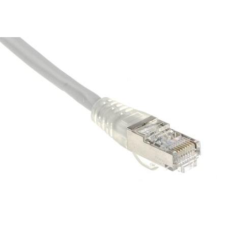 RS PRO Cat5e Ethernetové kabely, Šedá, Polyvinylchlorid, A: RJ45, 30V 2 m Vnější, B: RJ45 Vnější, typ pláště: F/UTP