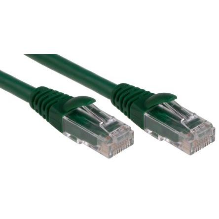 RS PRO Kat6 Ethernetové kabely, Zelená, Nízko dýmivý bezhalogenový, A: RJ45, 30V 2 m Vnější, B: RJ45 Vnější, typ pláště: