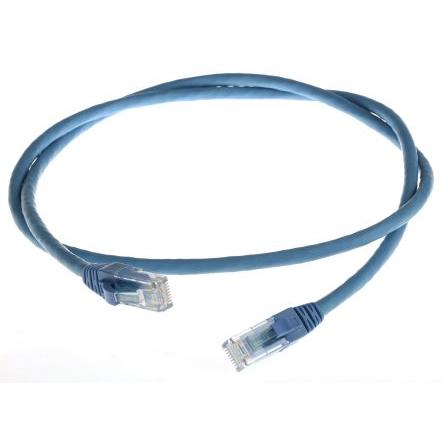 RS PRO Kat6 Ethernetové kabely, Modrá, Nízko dýmivý bezhalogenový, A: RJ45, 30V 1 m Vnější, B: RJ45 Vnější, typ pláště: