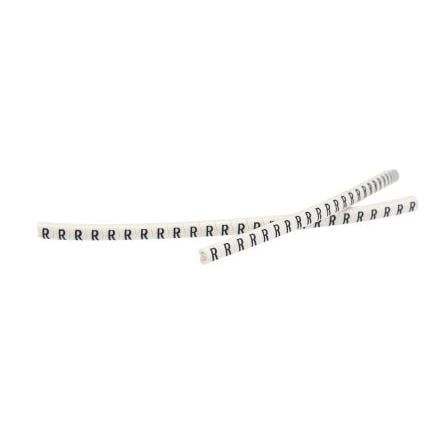 Označovač kabelu, řada: Helagrip Nasouvací barva Černá 3.5 mm x 3.3mm HellermannTyton Bílá R 3 mm 901-10376