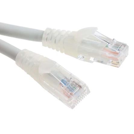 RS PRO Kat6 Ethernetové kabely, Šedá, Nízko dýmivý bezhalogenový, A: RJ45, 30V 5 m Vnější, B: RJ45 Vnější, typ pláště: