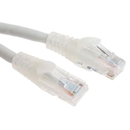 RS PRO Kat6 Ethernetové kabely, Šedá, Nízko dýmivý bezhalogenový, A: RJ45, 30V 10 m Vnější, B: RJ45 Vnější, typ pláště: