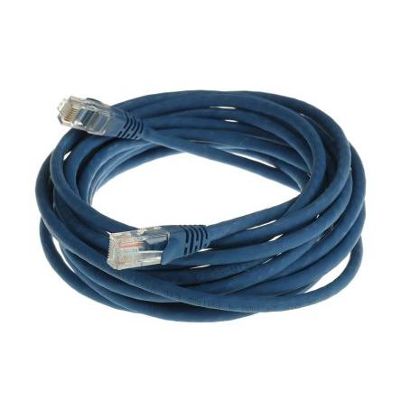 RS PRO Cat5e Ethernetové kabely, Modrá, Nízko dýmivý bezhalogenový, A: RJ45, 30V 5 m Vnější, B: RJ45 Vnější, typ pláště: