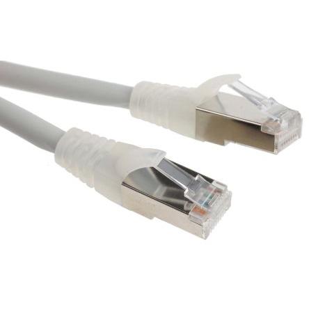 RS PRO Kat6 Ethernetové kabely, Šedá, Nízko dýmivý bezhalogenový, A: RJ45, 30V 1 m Vnější, B: RJ45 Vnější, typ pláště:
