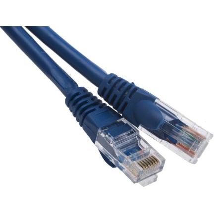 RS PRO Cat5e Ethernetové kabely, Modrá, Nízko dýmivý bezhalogenový, A: RJ45, 30V 1 m Vnější, B: RJ45 Vnější, typ pláště:
