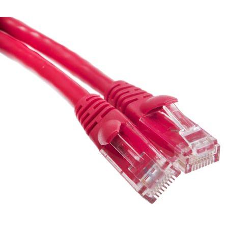 RS PRO Kat6 Ethernetové kabely, Červená, Polyvinylchlorid, A: RJ45, 30V 2 m Vnější, B: RJ45 Vnější, typ pláště: U/UTP