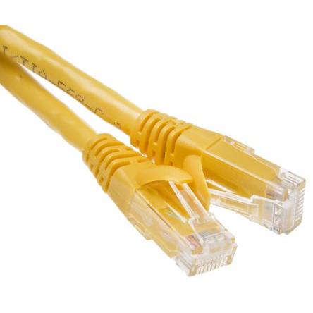 RS PRO Kat6 Ethernetové kabely, Žlutá, Polyvinylchlorid, A: RJ45, 30V 3 m Vnější, B: RJ45 Vnější, typ pláště: Nestíněný