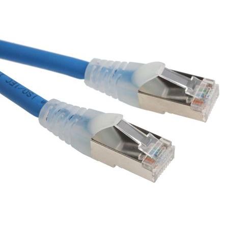 RS PRO Kat6 Ethernetové kabely, Modrá, Nízko dýmivý bezhalogenový, A: RJ45, 30V 3 m Vnější, B: RJ45 Vnější, typ pláště:
