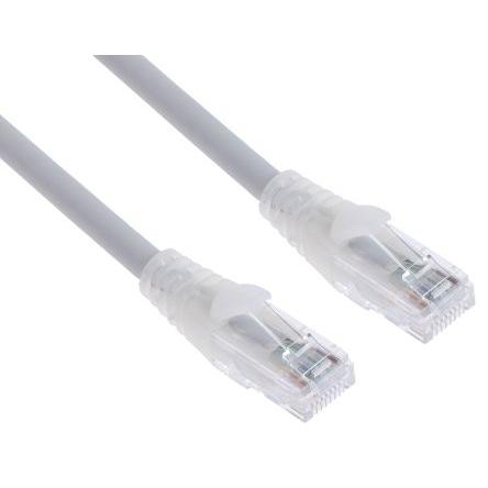 RS PRO Kat6 Ethernetové kabely, Šedá, Nízko dýmivý bezhalogenový, A: RJ45, 30V 3 m Vnější, B: RJ45 Vnější, typ pláště: