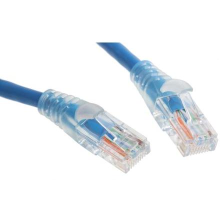 RS PRO Cat5e Ethernetové kabely, Modrá, Polyvinylchlorid, A: RJ45, 30V 1 m Vnější, B: RJ45 Vnější, typ pláště: U/UTP