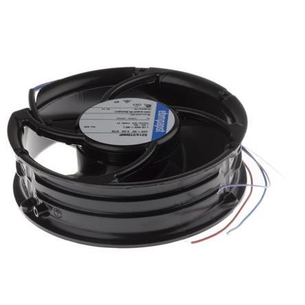 ebm-papst Axiální ventilátor, řada: 6300 TD - S-Force, průtok vzduchu: 710 m³/h 67 W 24V dc 210 mA IP54 171.5 mm 171.5mm