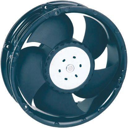 ebm-papst Axiální ventilátor, řada: 6300 TD - S-Force, průtok vzduchu: 600 m³/h 40 W 48V dc IP54 171.5 mm 171.5mm 51 mm