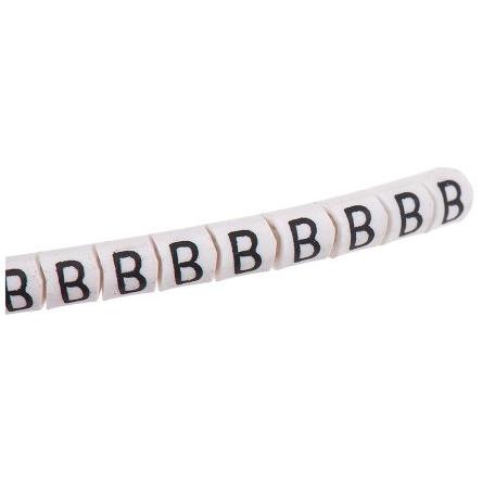 Označovač kabelu, řada: Helagrip Nasouvací barva Černá 3.5 mm x 3.3mm HellermannTyton Bílá B 3 mm 901-10402
