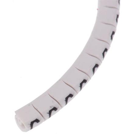 Označovač kabelu, řada: Helagrip Nasouvací barva Černá 3.5 mm x 3.3mm HellermannTyton Bílá C 3 mm 901-10403