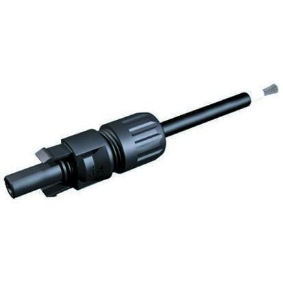 Staubli Konektor MC4, řada: PV Vnitřní Kabel Spojka 22A Krimpovací kabel CSA 1.5mm², 2.5 mm², 1kV