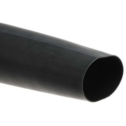 RS PRO Teplem smrštitelné bužírky průměr 40 mm Černá smršťovací poměr 3:1 Polyolefin 1.2m