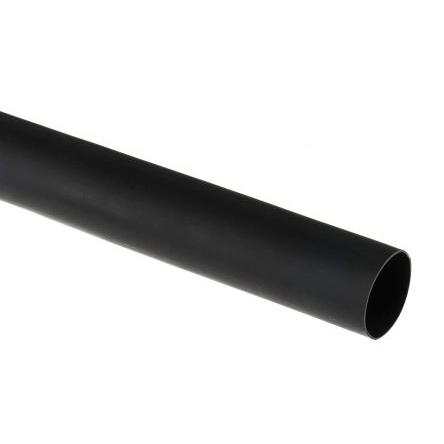 RS PRO Teplem smrštitelné bužírky průměr 12.7 mm Černá smršťovací poměr 3:1 Polyolefin 1.2m