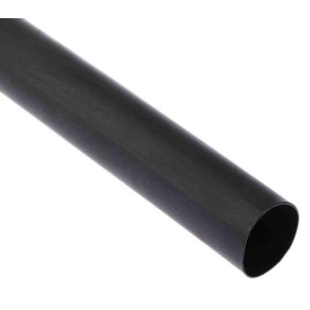 RS PRO Teplem smrštitelné bužírky průměr 24 mm Černá smršťovací poměr 3:1 Polyolefin 1.2m