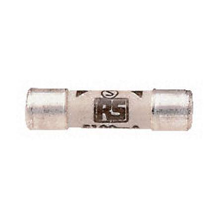Kazetová pojistka 6.3A F 5 x 20 mm RS PRO Keramika 250V ac