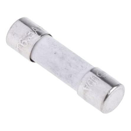 Kazetová pojistka 6.3A T 5 x 20 mm RS PRO Keramika 250V ac