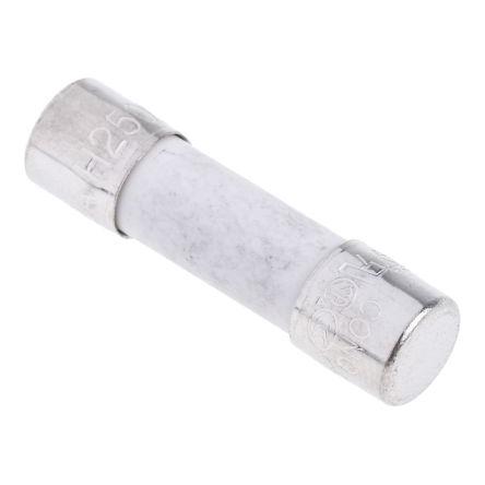 Kazetová pojistka 2A F 5 x 20 mm RS PRO Keramika 250V ac