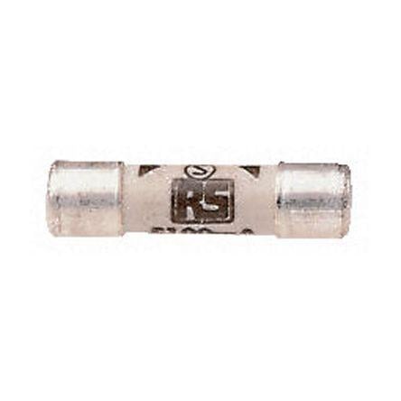 Kazetová pojistka 10A F 5 x 20 mm RS PRO Keramika 250V ac