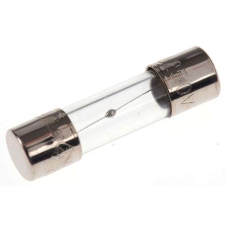 Kazetová pojistka 2.5A T 5 x 20 mm RS PRO Sklo 250V ac
