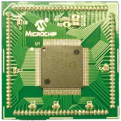 Microchip Vývojový nástroj pro mikrokontroléry, dsPIC33, MCU MA330011, CPU, dsPIC33 GP 100P PIM, Modul