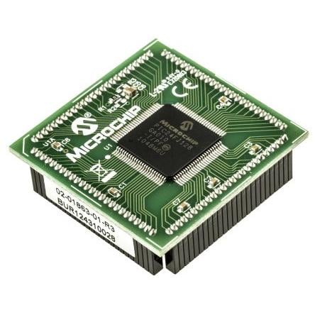 Microchip Vývojový nástroj pro mikrokontroléry, PIC24F, MCU MA240011, CPU, PIC24F 100P PIM, Modul