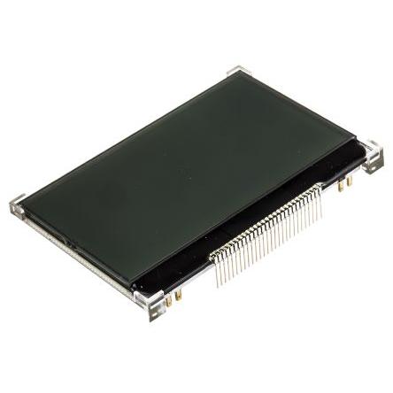 Monochromatický LCD displej 64128M FC BW-RGB, řada: 64128M Grafické podsvícení LED Černá 128 x 64 pixelů Displaytech