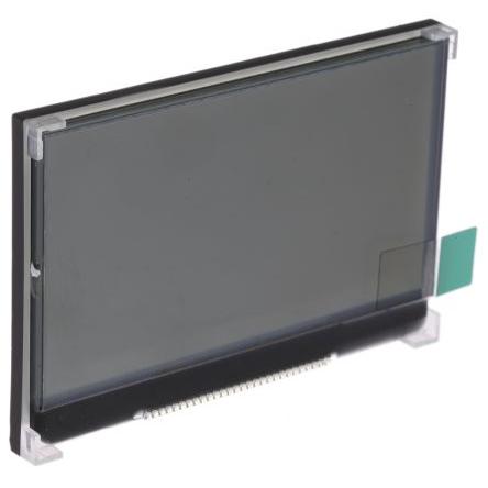Monochromatický LCD displej 64128M FC BW-3, řada: 64128M Grafické podsvícení LED Bílá 128 x 64 pixelů Displaytech Černá
