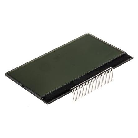 Monochromatický LCD displej 64128M-COG-FA-BC Grafické podsvícení LED Černá 128 x 64 pixelů Displaytech Černá