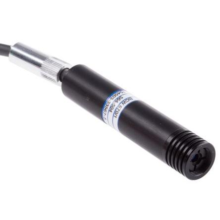 Global Laser Laserový modul 1060-41-000, řada: Beta TX Červená 670 nm 1 mW Modulační 2 Elipsa TTL, Lineární řízení -12V