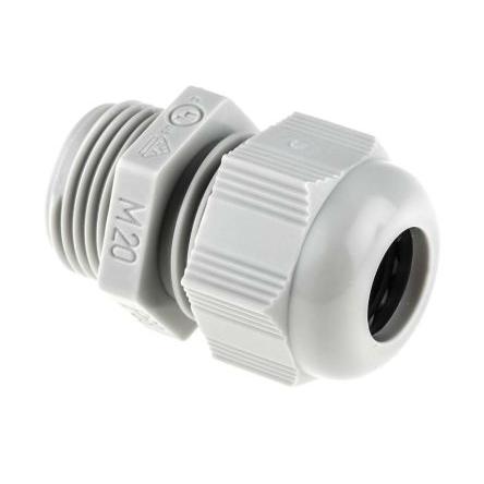 Kabelová průchodka, řada: SIB-TEC F7022050R Šedá Polyamid 6, IP68 M20 SIB 5 mm až 12 mm
