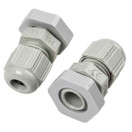 Kabelová průchodka, řada: SIB-TEC F7021200R Šedá Polyamid 6, IP68 M12 SIB 2.5 mm až 6.5 mm