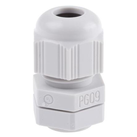 Kabelová průchodka, řada: SIB-TEC F7000900R Šedá Polyamid 6, IP68 PG9 SIB 2.5 mm až 8 mm