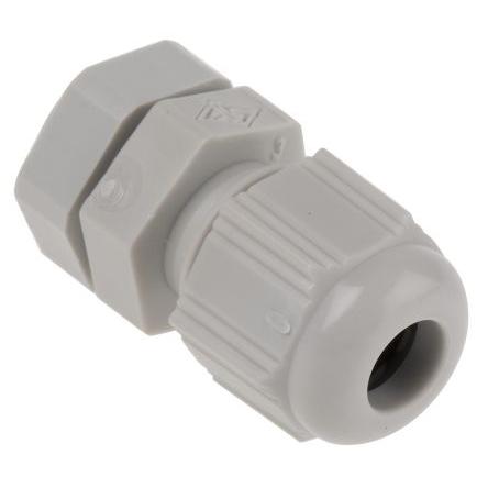 Kabelová průchodka, řada: SIB-TEC F7000700R Šedá Polyamid 6, IP68 PG7 SIB 2.5 mm až 6.5 mm
