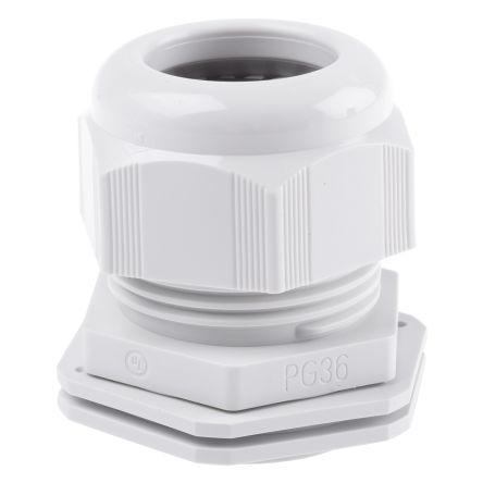 Kabelová průchodka, řada: SIB-TEC F7003600R Šedá Polyamid 6, IP68 PG36 SIB 18 mm až 32 mm