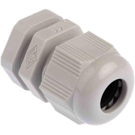 Kabelová průchodka, řada: SIB-TEC F7001100R Šedá Polyamid 6, IP68 PG11 SIB 3.5 mm až 10 mm