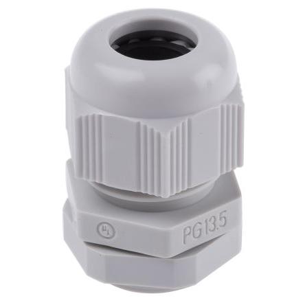 Kabelová průchodka, řada: SIB-TEC F7001300R Šedá Polyamid 6, IP68 PG13.5 SIB 5 mm až 12 mm