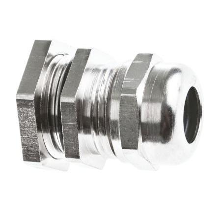 Kabelová průchodka, řada: WADI-TEC R0322040R Kovová Niklovaná mosaz, IP68 M20 SIB 6 mm až 10 mm