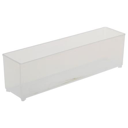 Přihrádková krabice 1 přihrádek Průhledné, Polypropylen 47 mm x 39mm x 163 mm Raaco