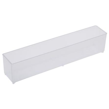 Přihrádková krabice 1 přihrádek Průhledné, Polypropylen 47 mm x 39mm x 218 mm Raaco