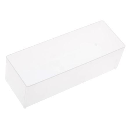 Přihrádková krabice Průhledné, Polypropylen 69 mm x 79mm x 218 mm Raaco