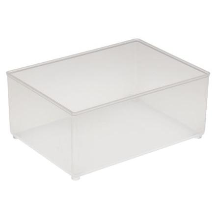 Přihrádková krabice 8 přihrádek Průhledné, Polypropylen 47 mm x 79mm x 109 mm Raaco